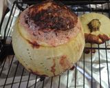 丸ズッキーニの丸ごとオーブン焼き作り方8写真