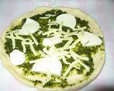バジルソースdeオーブントースターピザ♪作り方7写真