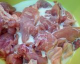 お肉柔らか!ミルキー唐揚げ作り方1写真