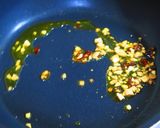 タコとスナップエンドウのにんにく炒め作り方3写真