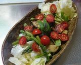 夏野菜のホットサラダ。作り方3写真