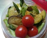 夏野菜のホットサラダ。作り方4写真