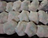 餃子の皮で！ニラ饅頭風♡作り方7写真