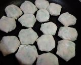 餃子の皮で！ニラ饅頭風♡作り方8写真