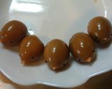 ♪黒いぴよたま♪　★ソース味★作り方4写真