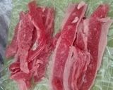 ワインに合う♪牛肉の甘辛アスパラ巻き作り方1写真