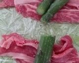 ワインに合う♪牛肉の甘辛アスパラ巻き作り方2写真