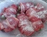 ワインに合う♪牛肉の甘辛アスパラ巻き作り方3写真