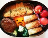 ぐでたまカツ丼弁当。作り方6写真