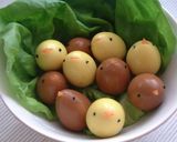 ♪黒いぴよたま♪　★ソース味★作り方5写真