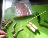 最速のパスタの串のベーコン巻作り方6写真