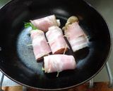 最速のパスタの串のベーコン巻作り方14写真