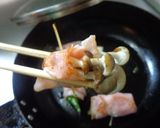 最速のパスタの串のベーコン巻作り方20写真