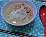 塩☆モッツァレラーメン作り方4写真