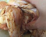 手羽元のハニーマスタードニンニク醤油焼き作り方3写真