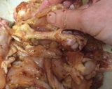 手羽元のハニーマスタードニンニク醤油焼き作り方4写真