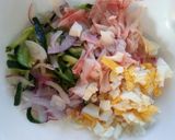 カレー風味♡サラダスパ♡作り方5写真