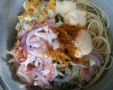 カレー風味♡サラダスパ♡作り方6写真