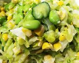 枝豆とコーンのサッパリコールスローサラダ作り方10写真