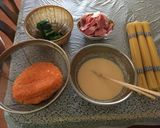 小松菜のカルボナーラ作り方3写真