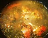 香菜とセロリとトマトのスープ作り方13写真