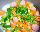 ラーメンスープで炊き込みご飯・ピラフ作り方1写真
