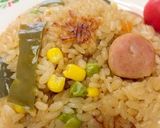 ラーメンスープで炊き込みご飯・ピラフ作り方5写真