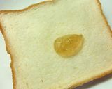 ホッと一息★ゆず茶×粉茶のトースト作り方1写真