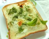 ホッと一息★ゆず茶×粉茶のトースト作り方3写真