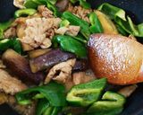 簡単♡豚肉なすピーマンの炒め物作り方5写真