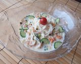 冷製豆乳ゴマ味噌そうめん！簡単ランチ作り方5写真