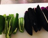 ナスの煮浸し(おろし添え)作り方1写真