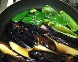 ナスの煮浸し(おろし添え)作り方3写真