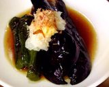 ナスの煮浸し(おろし添え)作り方6写真