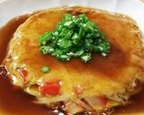 かにかま玉あんかけ♪オクラ乗せ♡作り方15写真