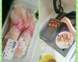 漫画めし：お柿揚げ～黄身ソース添え～作り方3写真