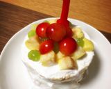 赤ちゃんのスポンジケーキ作り方7写真