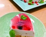 レッドカラントのゼリーと豆乳チーズケーキ作り方15写真