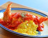 エビフライが入ったオムライス作り方7写真