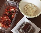 長芋キム納豆☆作り方1写真