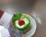 最速のレンジでピーマンの卵詰め作り方10写真