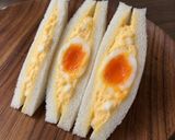 【再現度95%】簡単!コンビニ風*たまごサンド♡作り方7写真