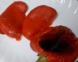 白身魚のパプリカ蒸し彩りあんかけ作り方2写真