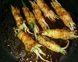 水菜ともやしの肉巻き作り方7写真