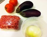 トマトと茄子のケチャ炒め作り方1写真