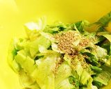 レタスときゅうりの叙々苑風ガリウマサラダ作り方5写真