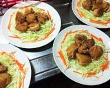 市販の照り焼きチキン♡スイチリアレンジ作り方5写真
