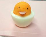 キャラ弁☆ゆで卵の味噌マヨdeひよこ作り方7写真