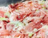 レモンを皮ごと使ったサッパリ豚肉炒め作り方1写真