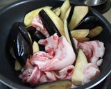 大きめナスと豚バラでマーボ作り方7写真